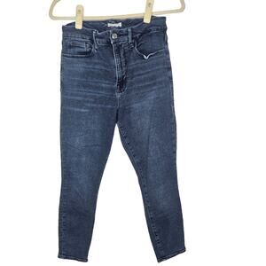 Good American Good Waist Jeans Good American Jeans 8/29 Blue Cropped Jeans Women